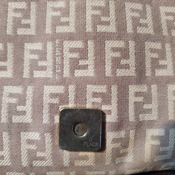 Fendi Baguette Cloth Mini bag, dusty pink - Picture 8 of 14